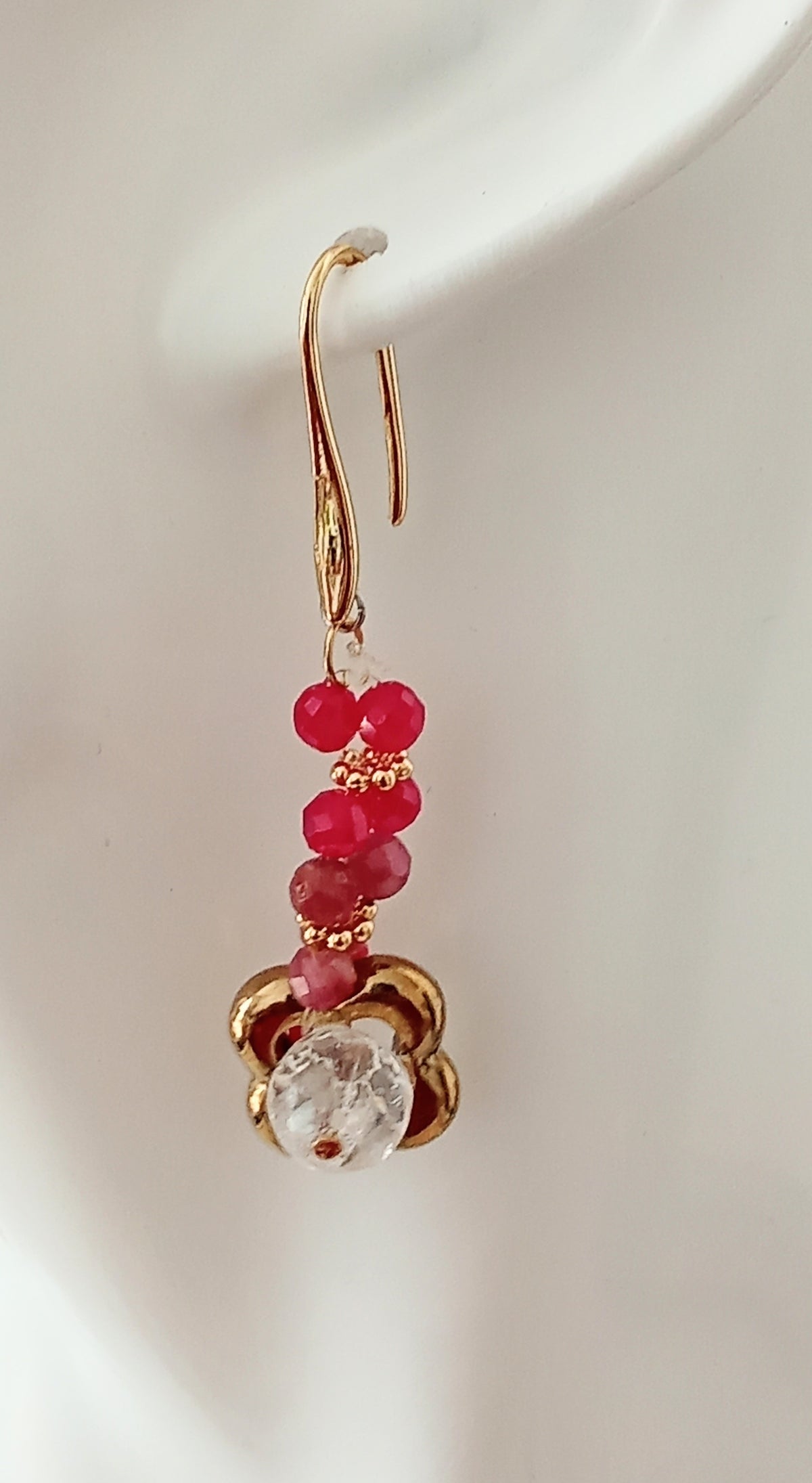 Boucle d'oreille Clarté Lunaire