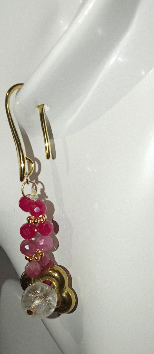 Boucle d'oreille Clarté Lunaire
