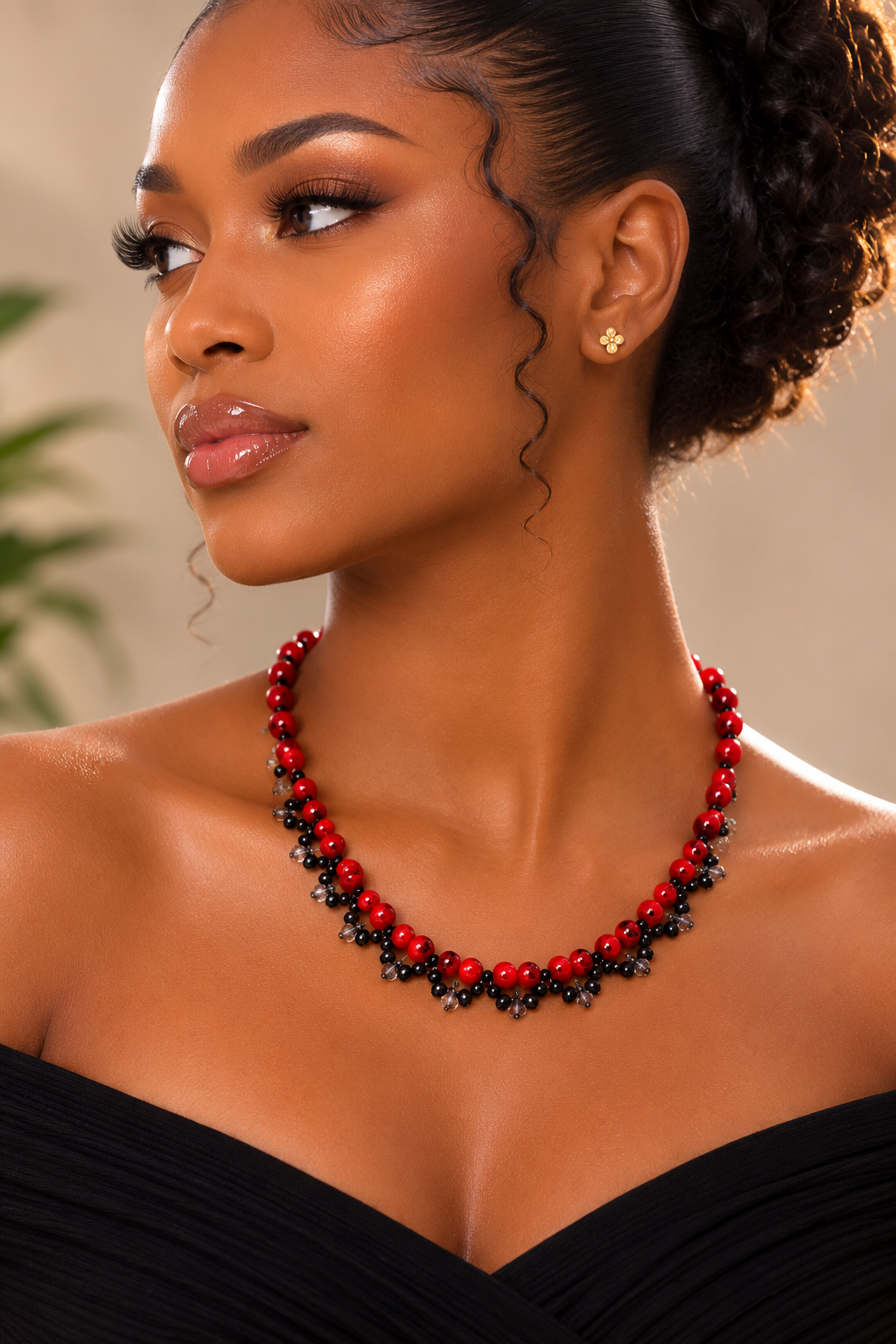 Collier Rouge Impérial

Rouge Impérial est une création artisanale inspirée de la noblesse, de la passion et du prestige. Son nom évoque les couleurs majestueuses des grandes cours royales, où le rouge symbolise la puissance, le courage.